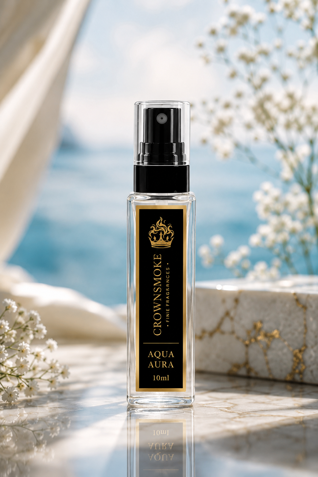 CrownSmoke Aqua Aura 10ml Perfume Tester